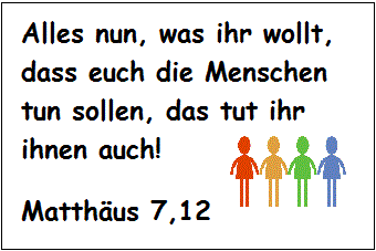 Matthäus 7,12